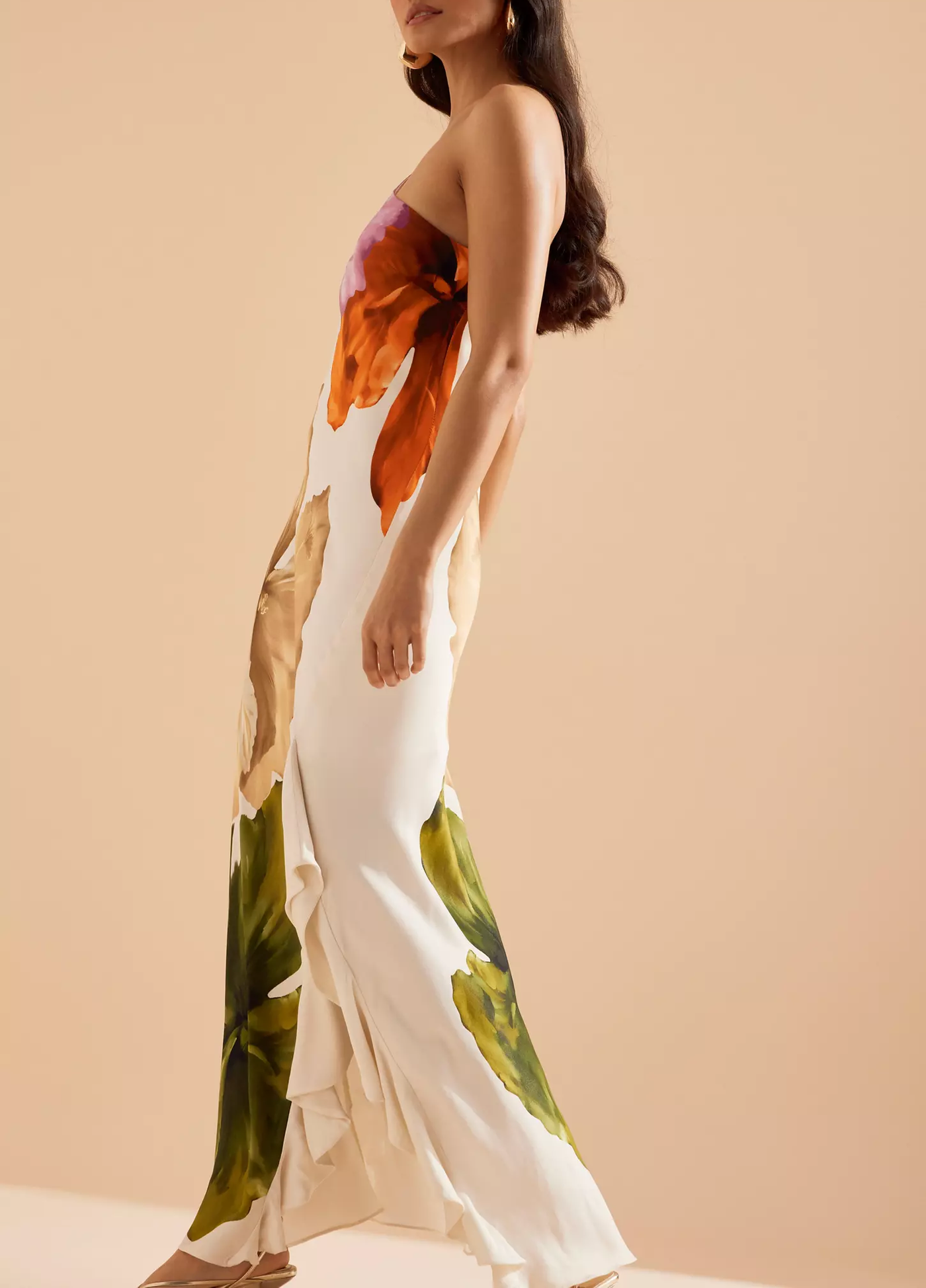 Camellia - One-Shoulder Maxi Dress miaforde.co