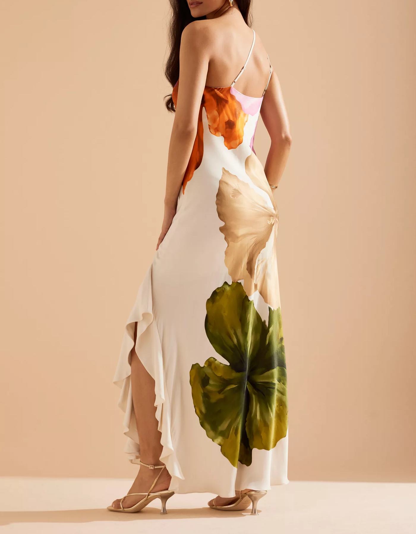 Camellia - One-Shoulder Maxi Dress miaforde.co