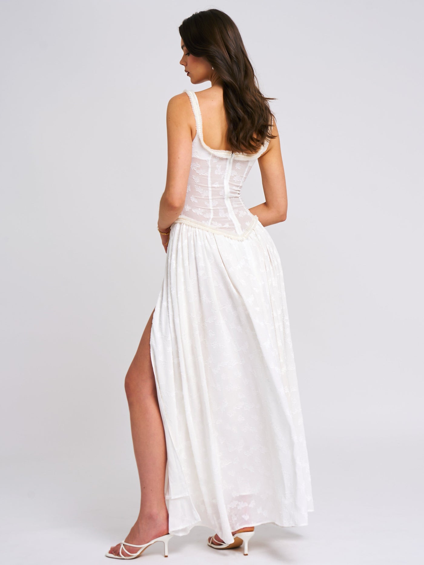Jarrah™ | High Slit Maxi Dress Claxoria