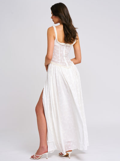 Jarrah™ | High Slit Maxi Dress Claxoria