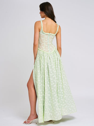 Jarrah™ | High Slit Maxi Dress Claxoria