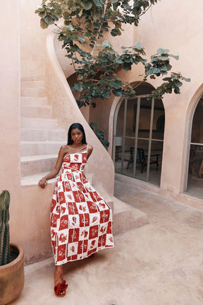 Cressida™ | Floral Maxi Dress Claxoria