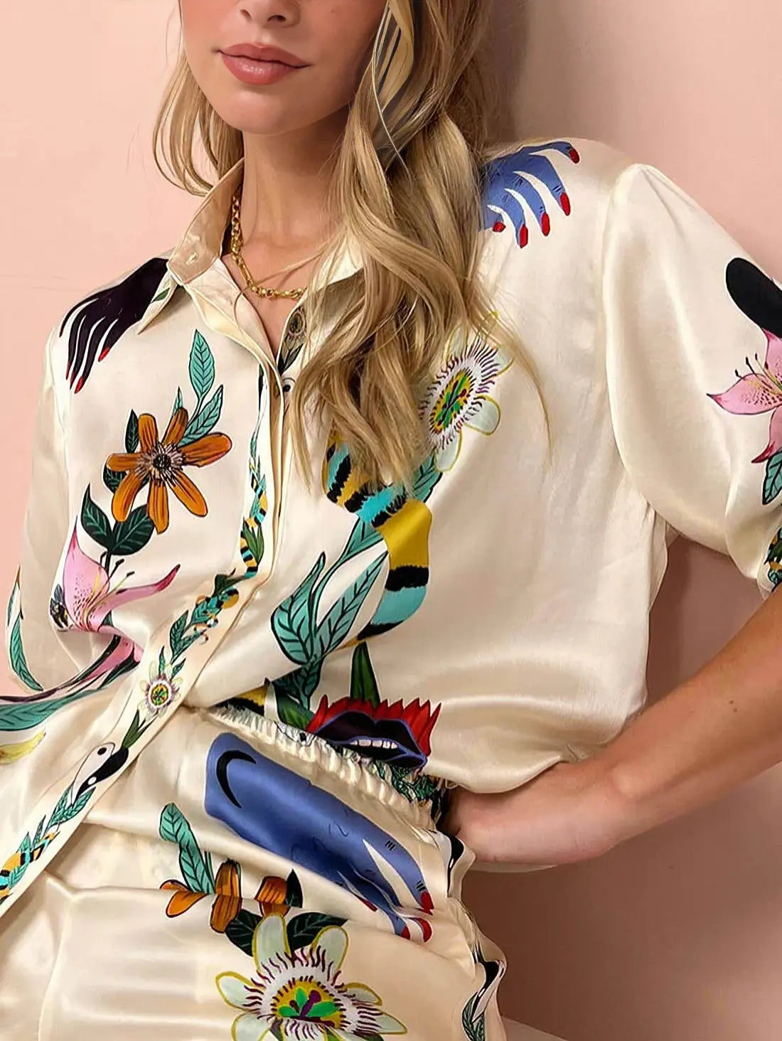 Flora & Fauna™ | Satin Set Claxoria
