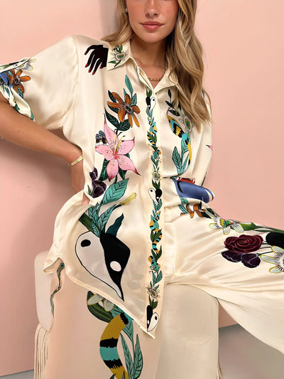 Flora & Fauna™ | Satin Set Claxoria