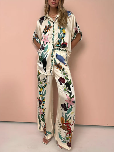 Flora & Fauna™ | Satin Set Claxoria