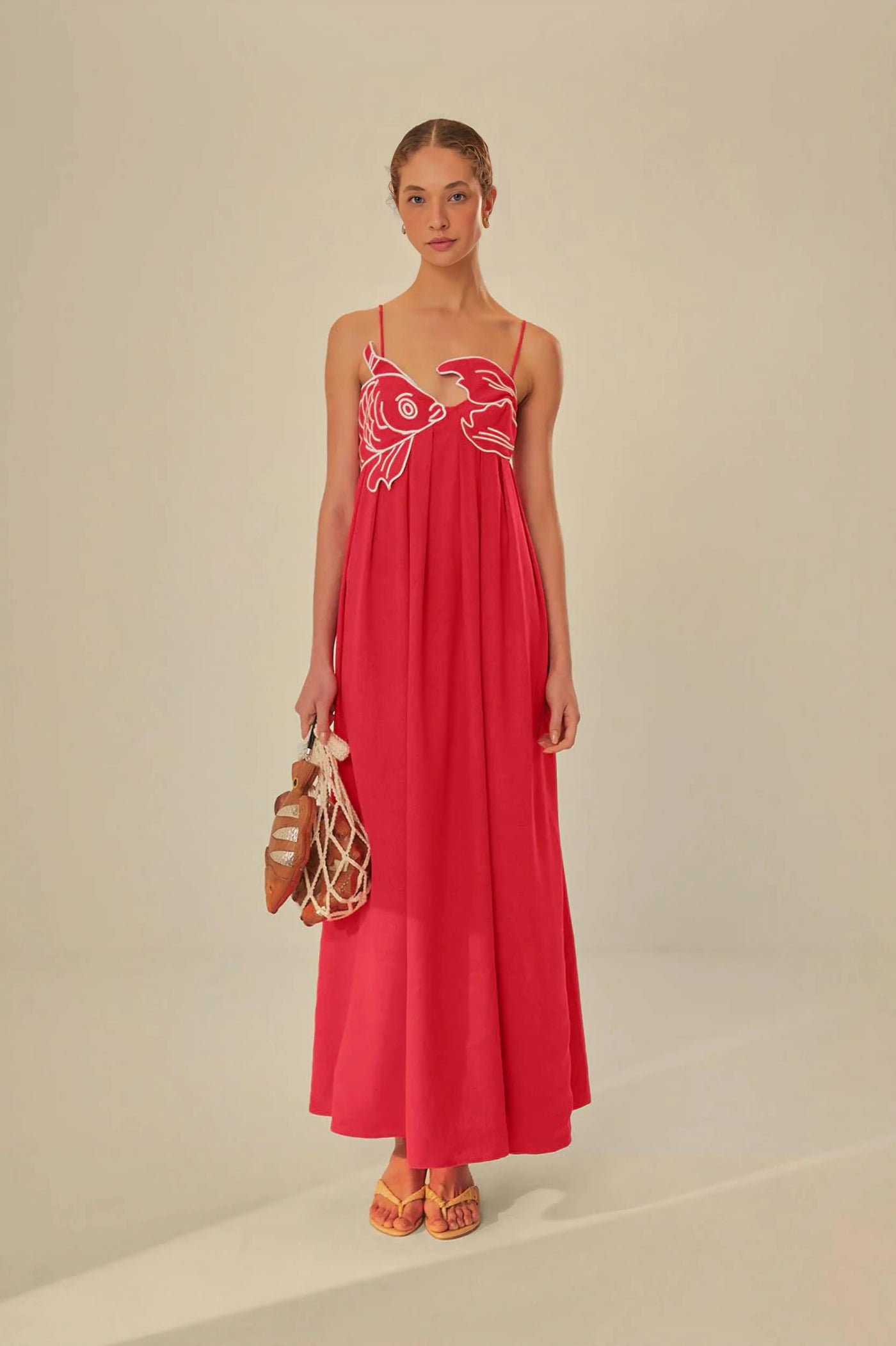 Matilda™ | Fish Top Maxi Dress Claxoria