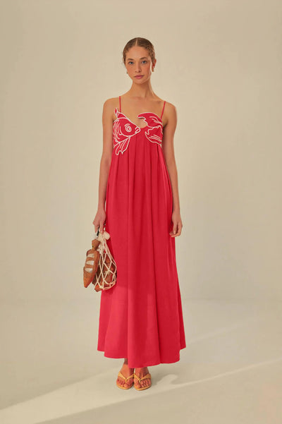 Matilda™ | Fish Top Maxi Dress Claxoria
