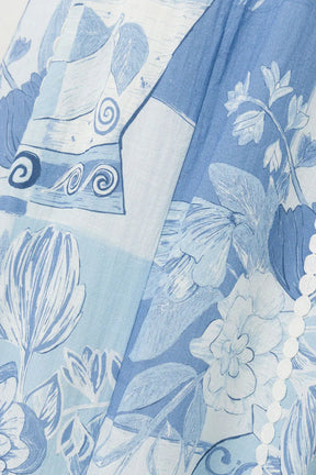 Poppy™ | Patchwork Maxi Dress Claxoria