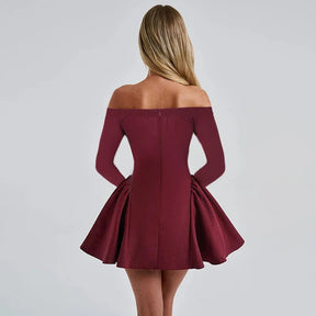 Hold You In My Arms Mini Dress Claxoria