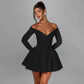 Hold You In My Arms Mini Dress Claxoria