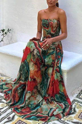 Serenata™ | Ombre Print Swing Maxi Claxoria