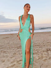 Sirena™ | Seabreeze Knit Cutout Maxi Claxoria