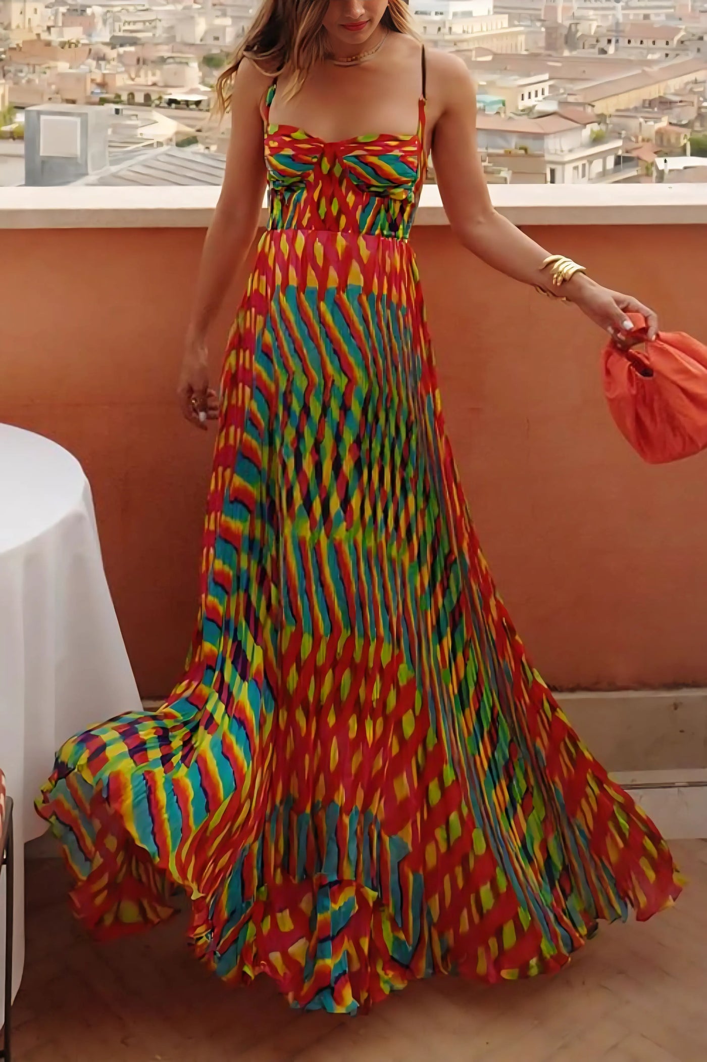 Sophia™ | Leheriya Maxi Dress Claxoria